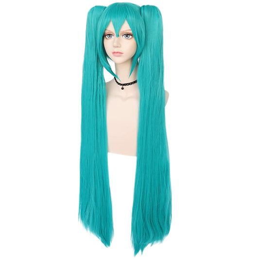 Hatsune Miku Blue Cosplay Wig Fashion Long Straight Lolita Wig for Anime