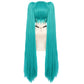 Hatsune Miku Blue Cosplay Wig Fashion Long Straight Lolita Wig for Anime