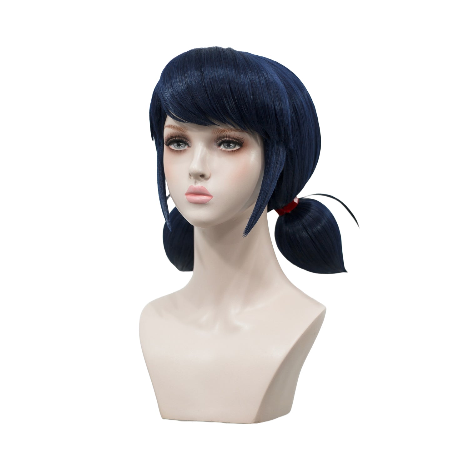 Transform into a Superhero Miraculous Ladybug Blue Ponytail Wigs