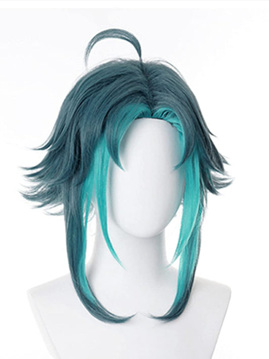 Transform into Xiao with our Authentic Xiao Cosplay Wig - Perfect for Genshin Impact Fans