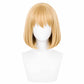 Front view of Cha Hae-In cosplay wig in blonde bob style, basic wig for DIY styling