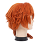 Side view of Chūya Nakahara wig showing the signature long left-side section