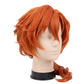 Handmade Chūya Nakahara cosplay wig displayed on mannequin