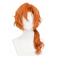 DIY styling wig for recreating Chuya's layered medium-length hairstyle