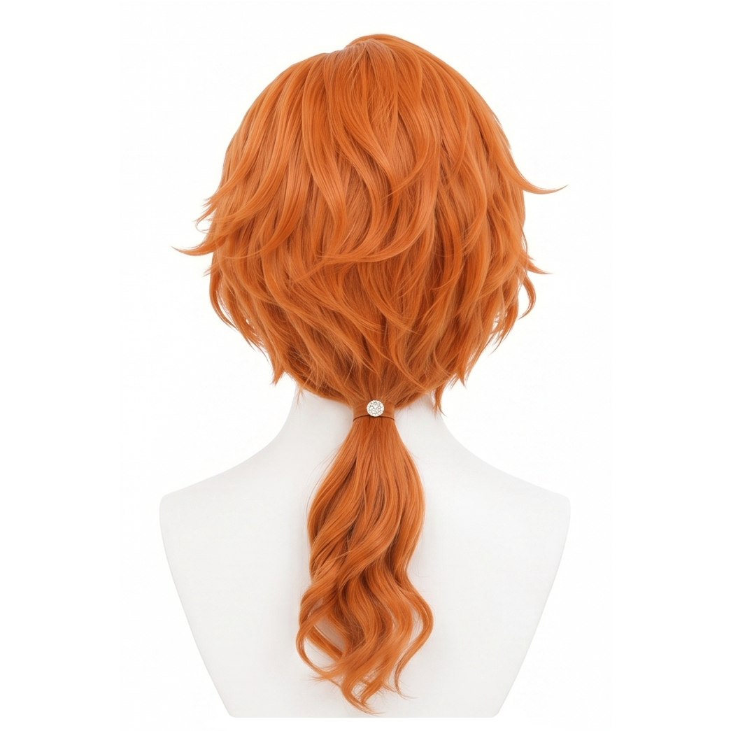 Back view of Bungo Stray Dogs Chuya Nakahara basic cosplay wig