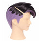 Styled look of Corbeau cosplay wig on mannequin for Pokémon cosplay accuracy