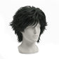 Styled Cowboy Bebop Spike wig for conventions and cosplay photoshoots