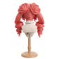 Back view of League of Legends Crystal Rose Gwen wig with long hair texture