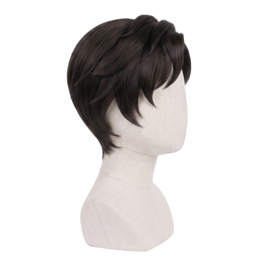 Brown anime cosplay wig inspired by Damian Desmond from SPY x FAMILY