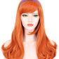 Orange Daphne Cosplay Long Wig