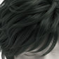 Close-up of Spike Spiegel wig showing layered curls and volume