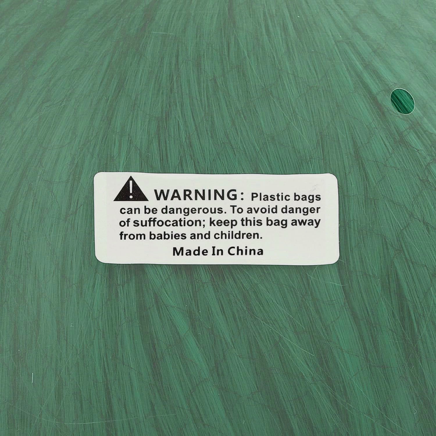 Secure packaging for Morojowig Deku cosplay wig with included wig care instructions