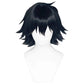 Bungou Stray Dogs Ranpo Edogawa Cosplay Black Short Wig