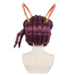 Back view of Overlord Entoma cosplay wig with symmetrical twin buns