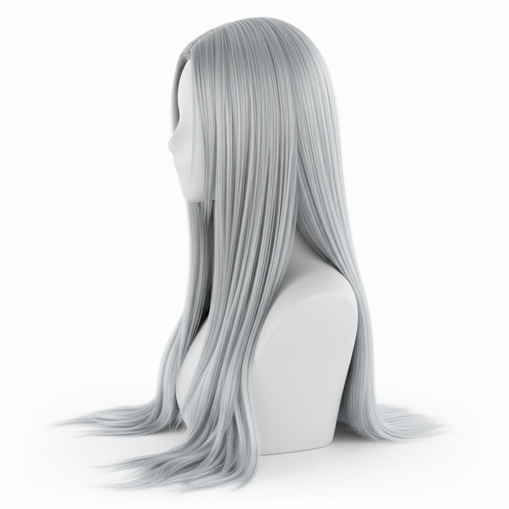 Transform into the Legendary Villain with the Sephiroth Wig - Perfect for Cosplay and Final Fantasy Fans
