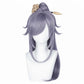 Front view of the Fu Hua cosplay wig in natural lighting, showing the accurate color tone and smooth synthetic fibers