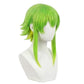 GUMI wig texture showing heat-resistant synthetic fibers