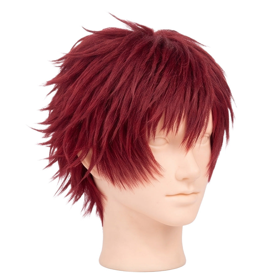 DIY styling wig for recreating Gaara's short textured hairstyle