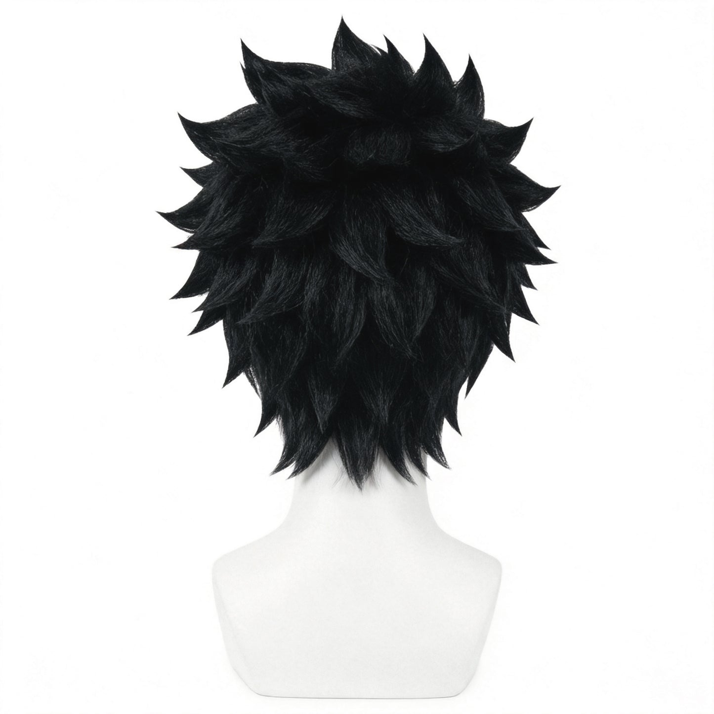 Back view displaying smooth, professional wig styling