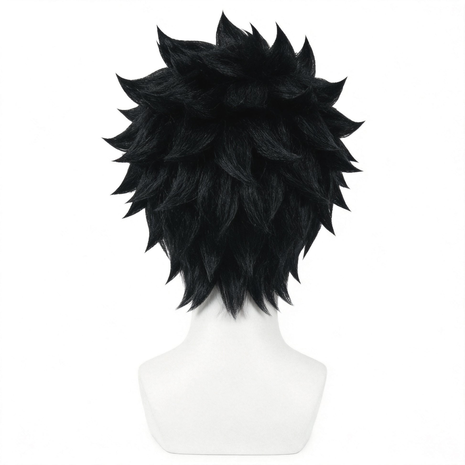 Back view displaying smooth, professional wig styling