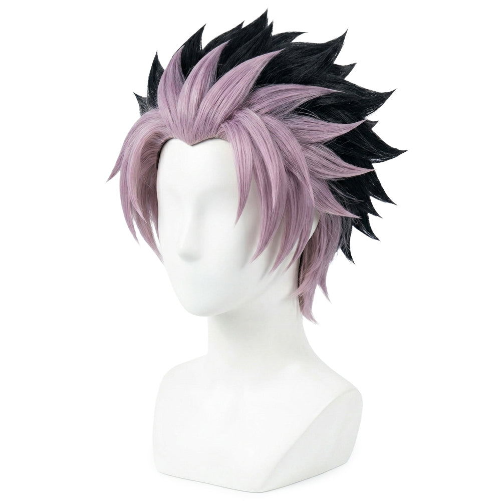 Side view showing Gen Narumi wig layered for anime accuracy