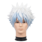 Silver anime cosplay wig inspired by Gintoki Sakata from Gintama