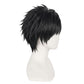 Side view of Wind Breaker Haruka Sakura basic wig with split color