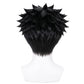 Back view of Himejima Gyomei wig highlighting overall volume and texture