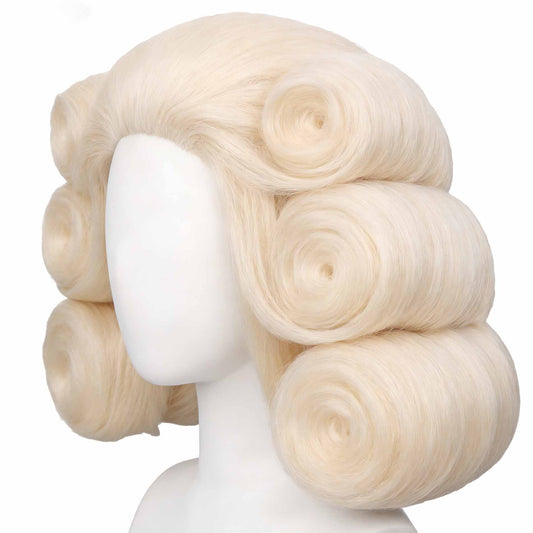 Side view showing Igaram wig’s accurate layered haircut