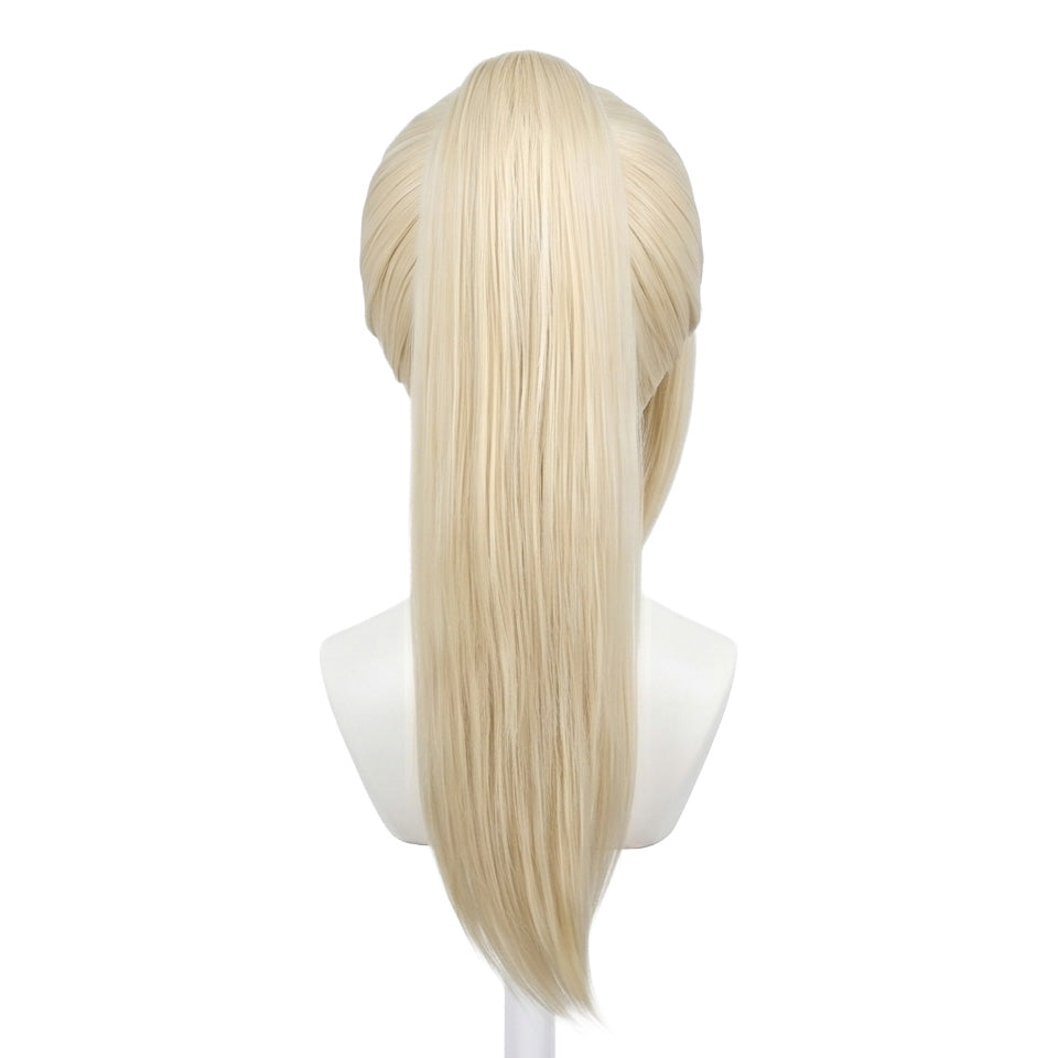 Back view of Ino Yamanaka basic cosplay wig