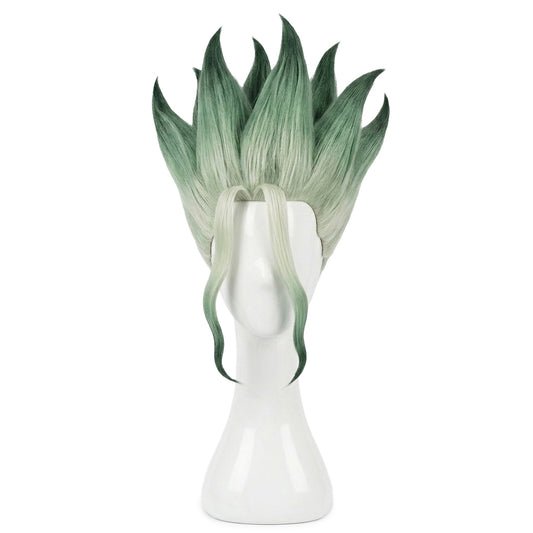 Senku Ishigami cosplay wig – handmade Dr. Stone wig by Morojowig