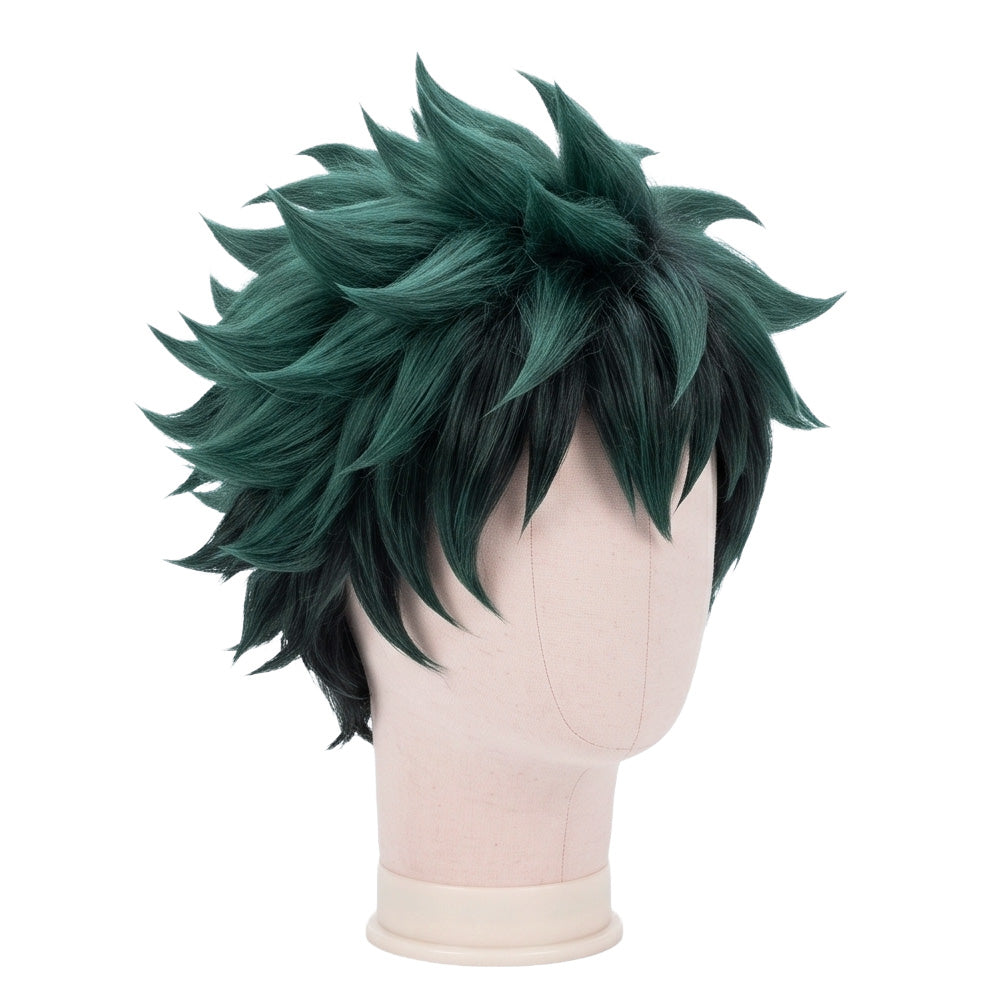 DIY styling wig for recreating Deku’s messy layered hairstyle
