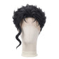 Black anime cosplay wig inspired by Jotaro Kujo from JoJo's Bizarre Adventure