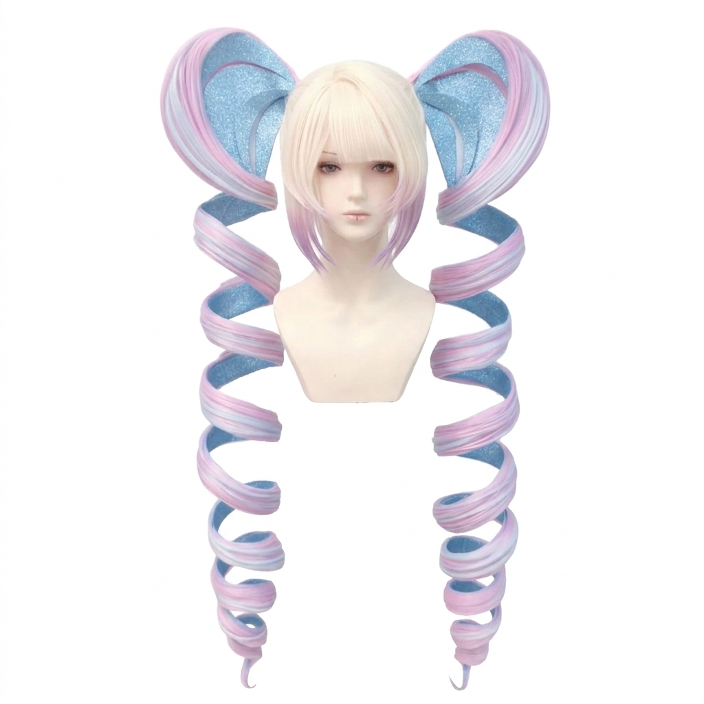 Handcrafted KAngel cosplay wig with premium heat-resistant fibers
