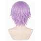Back view of Rui Kamishiro cosplay wig showing length and layers