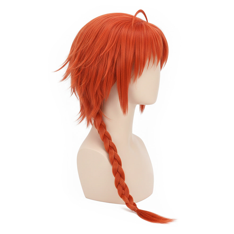 Unstyled Kamui cosplay wig before trimming and customization