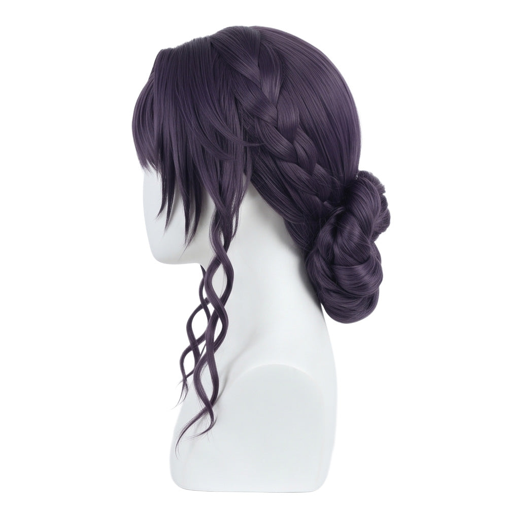 Left side view of Kaoru Hana wa Rin to Saku Kaoruko Waguri cosplay wig