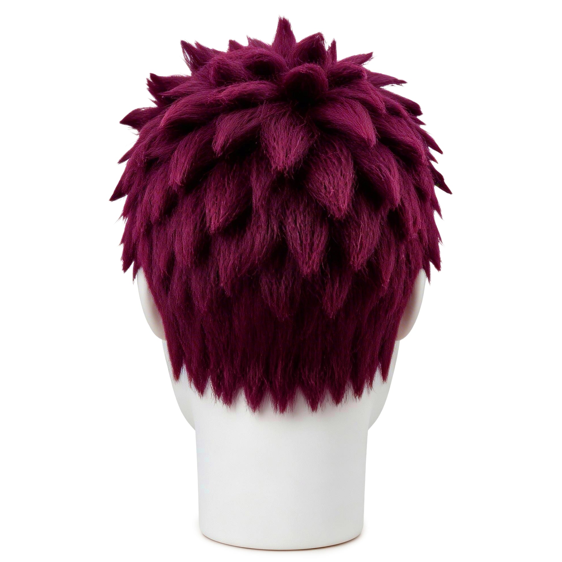 Back view of Katakuri wig displaying full volume and balanced structure