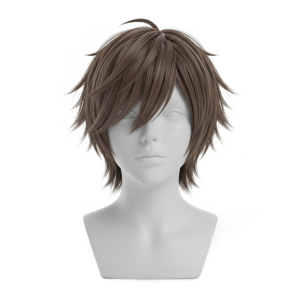 Handmade Kazuma cosplay wig crafted with premium heat-resistant fibers
