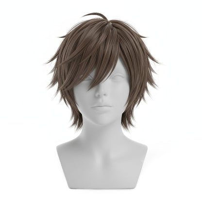 Handmade Kazuma cosplay wig crafted with premium heat-resistant fibers