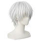 Side view of Tokyo Ghoul Ken Kaneki wig showing layered cut