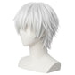 Ken Kaneki cosplay wig displayed on mannequin for accuracy
