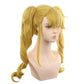 Kikoru Shinomiya cosplay wig basic version with long blonde twin tails