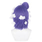 Back view of Konan Paper Ninjutsu wig showing long layered styling
