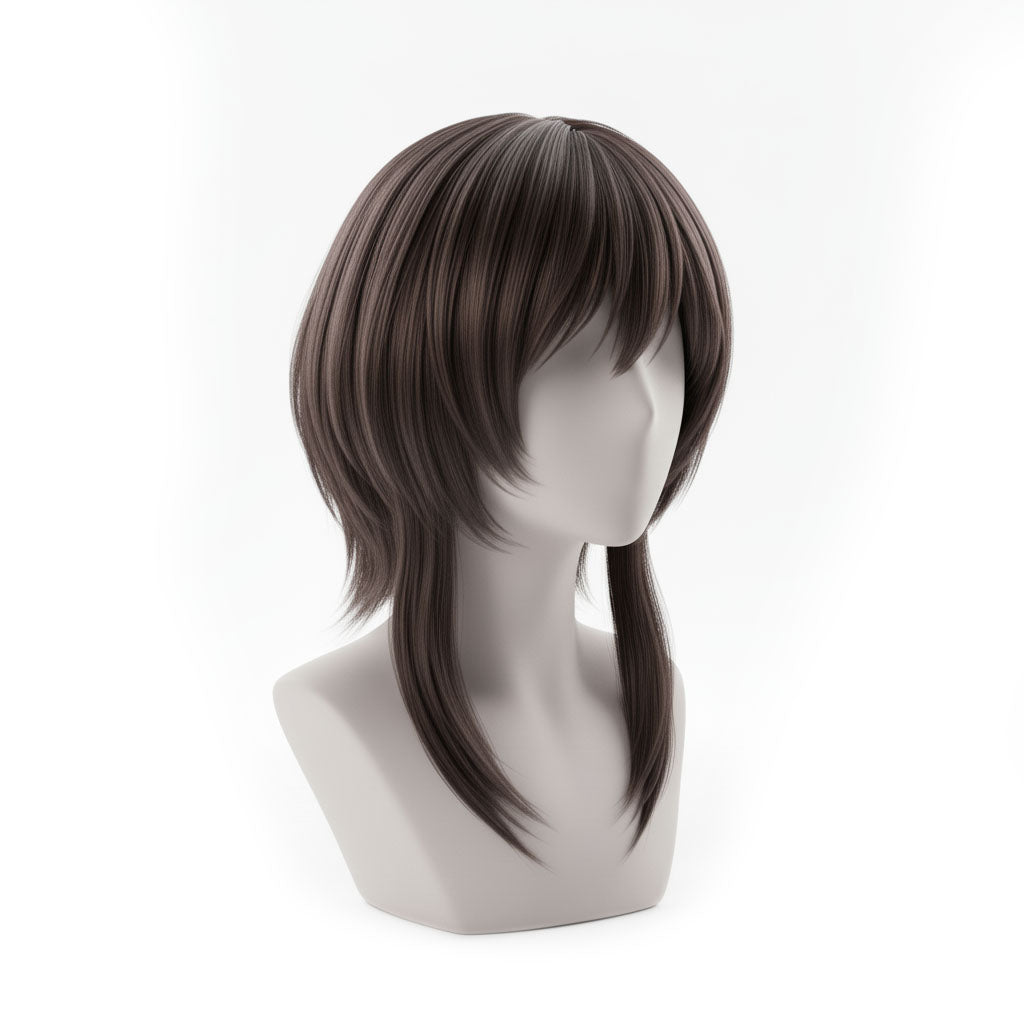 Anime-accurate Megumin wig ready for conventions, photoshoots, and cosplay events