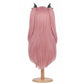 Back view of Seraph of the End Krul Tepes long cosplay wig