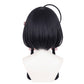 Back view of Bungo Stray Dogs twin-tail wig unstyled