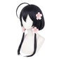 DIY styling wig for recreating low twin-tails hairstyle
