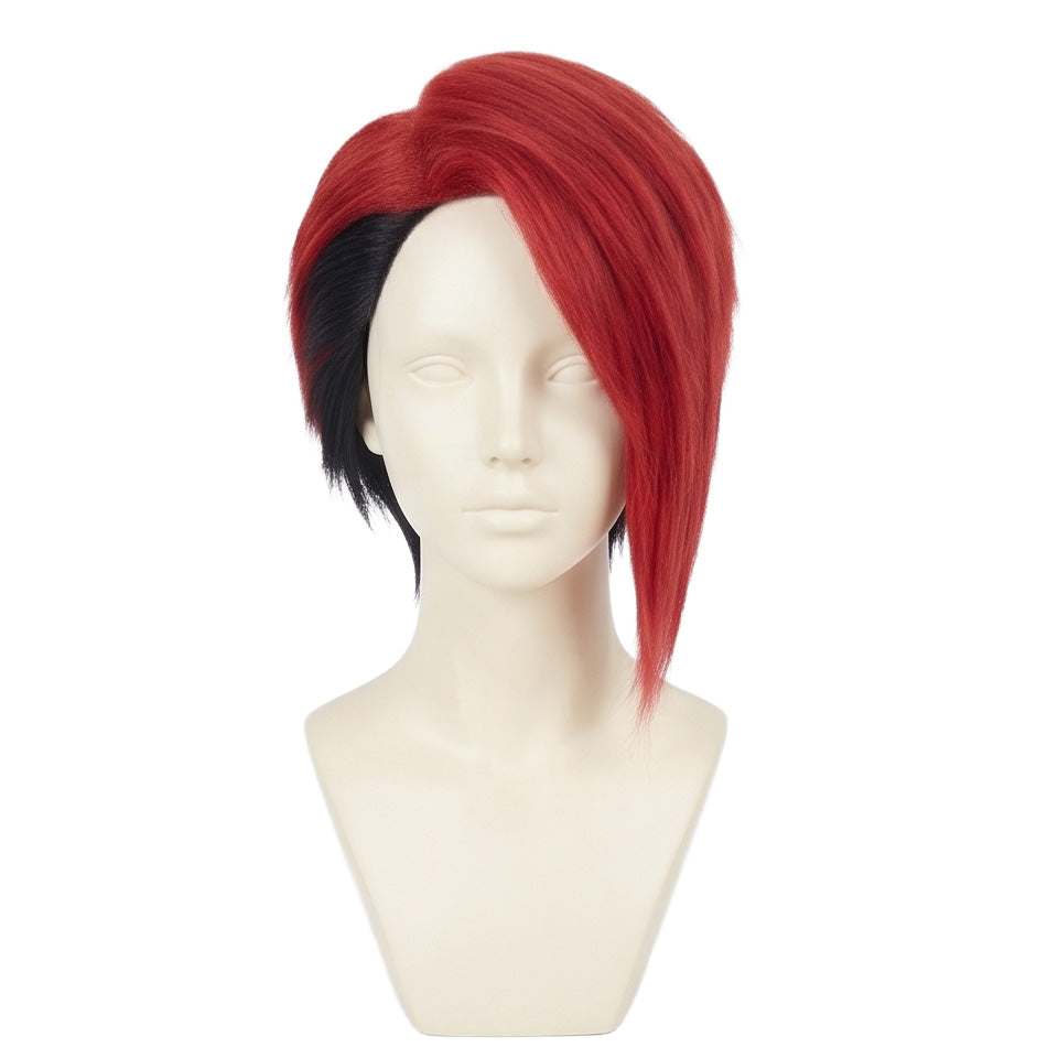 DIY styling wig for recreating eye-covering fringe hairstyle