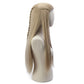 Legolas cosplay wig displayed on mannequin for accuracy showcase